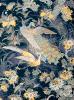 Papier peint panneau décoratif les oiseaux - Riottot Couleur : Nuance de jaune
