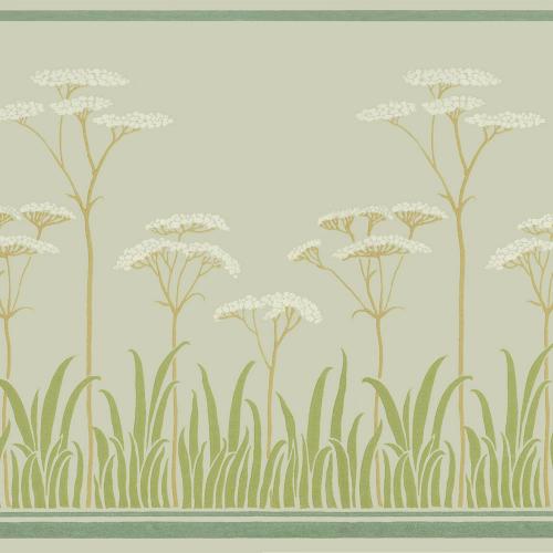 Papier peint panneau décoratif floral, The Hemlock