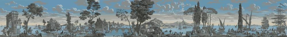 Papier peint panoramique décoratif les vues d'Italie