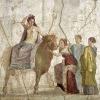 Papier peint ancien antiquité, L'Enlèvement d'Europe