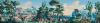 Papier peint panoramique antiquité Télémaque dans l'île de Calypso