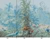 Papier peint ancien exotique Le Brésil - partie 3 Hauteur x Largeur : 180 x 237 cm - 3 lés