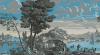 Papier peint panoramique décoratif Vues d'Italie - Partie 4 Couleur : Originale