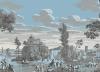 Papier peint panoramique panoramique Vues d'Italie - Partie 2 Couleur : Pastel